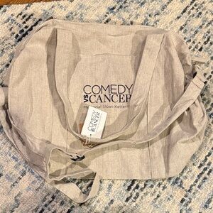 Comedy vs Cancer Canvas Duffle Bag